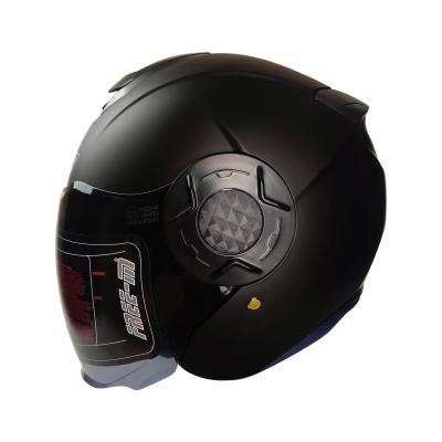 Fr-665 Yazlık Yarım Kask ''Mat Black''