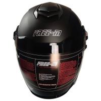 Fr-665 Yazlık Yarım Kask ''Mat Black''