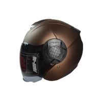 Fr-665 Yazlık Yarım Kask ''Mat Brown''