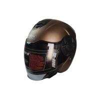 Fr-665 Yazlık Yarım Kask ''Mat Brown''