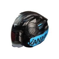 Fr-665 Yazlık Yarım Kask ''Mat Turkuaz''