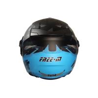 Fr-665 Yazlık Yarım Kask ''Mat Turkuaz''