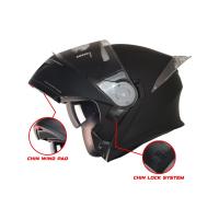 Fr-965 Çene Açılır Kask ''Mat Black''