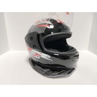 Full Face Kask-İthal-Derili 'Siyah-Kırmızı Desenli''Koli İçeriği 12 Adettir.'