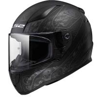 LS2 Rapid 2 Crypt Matt Black Tonal