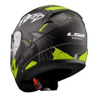 LS2 Rapid 2 Raven Matt Black - Grey - Neon Yellow