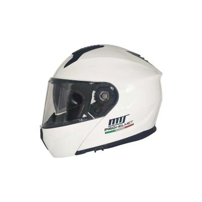 M-966 V2 Çene Açılır Kask'' White''