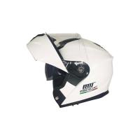 M-966 V2 Çene Açılır Kask'' White''