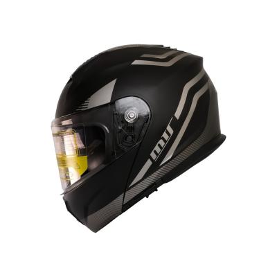 M-966 V2 Çene Açılır Kask'' Wx20 Grey''