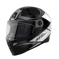 Mt Revenge 2 Hatax B2 Gloss Full Face White-Black