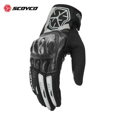 Scoyco MC-122 Gri Motosiklet Eldiven